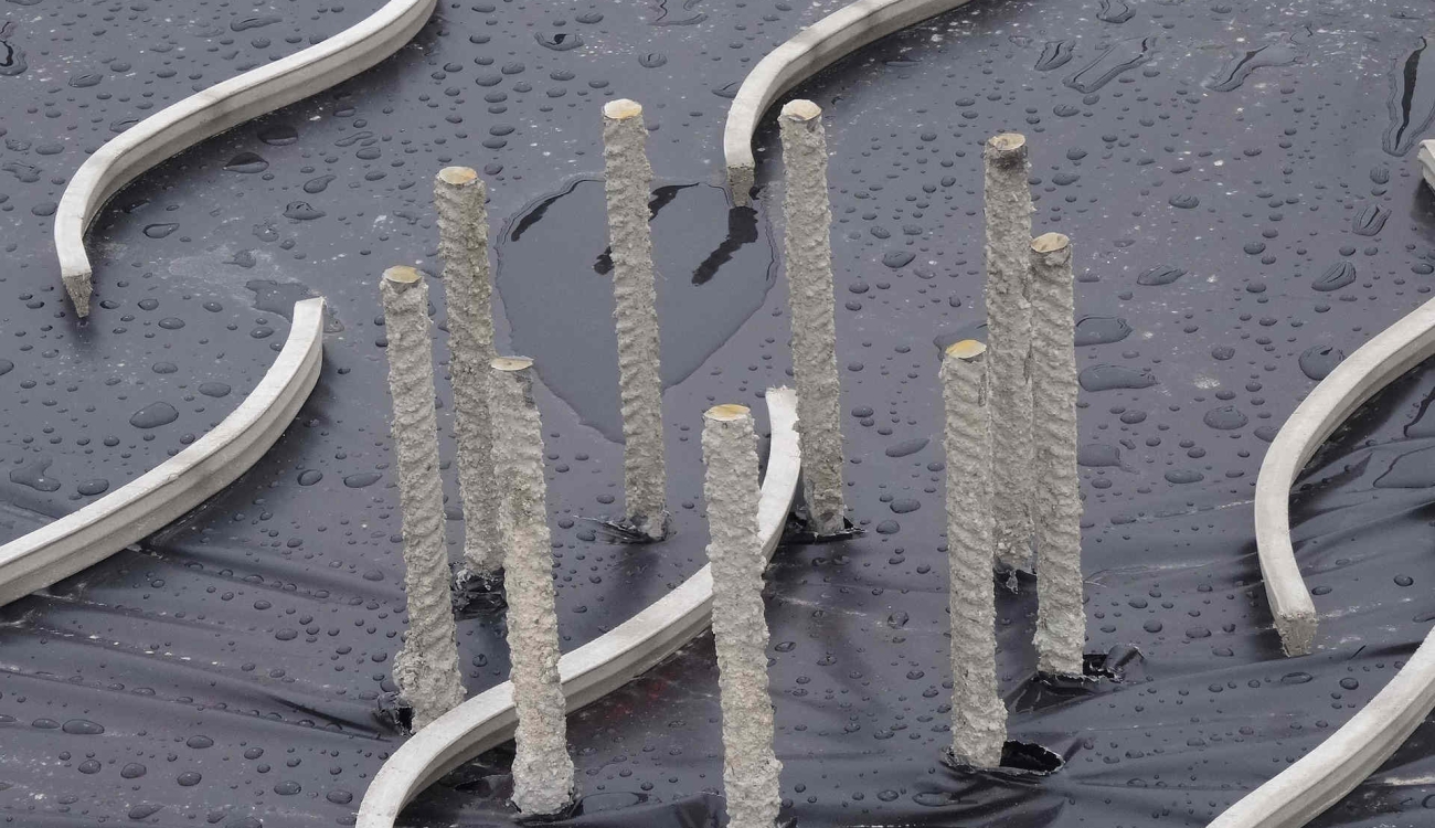 Robotplotter voor uitzetten stuurlijnen en punten maatvoering